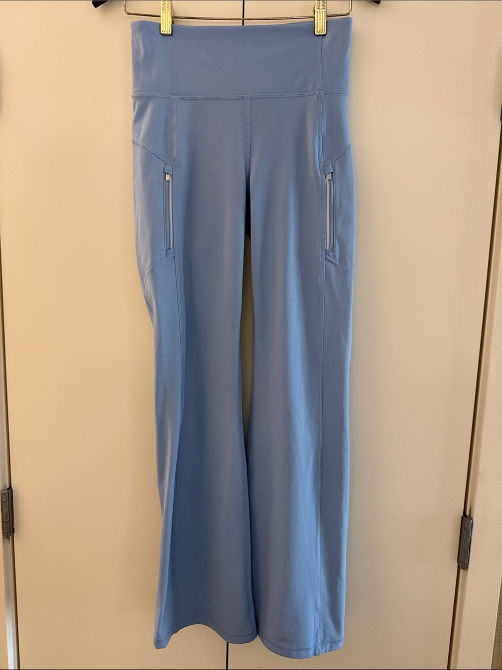 Athleta Rainer Bootcut Fleece Lined Pants Zip Pockets Size S